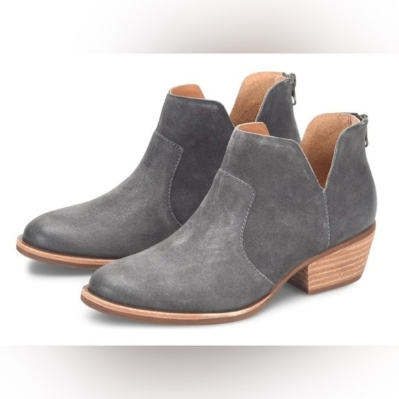 Kork-Ease Shoes - Kork Ease  NWT Women’s  SKYE Boots Gray Suede Distressed US Size 9.5